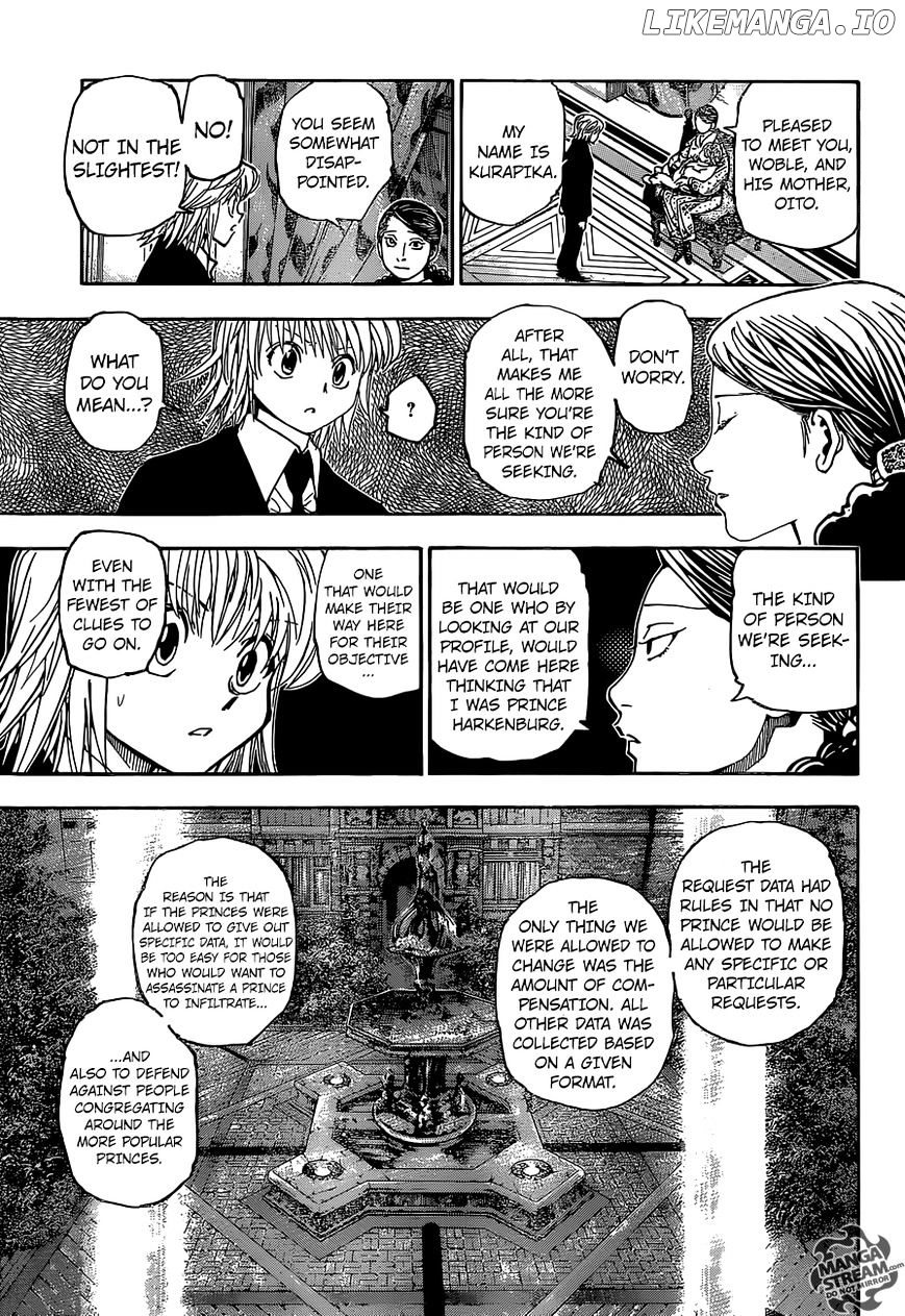 Hunter x Hunter, Chapter 350 image 14